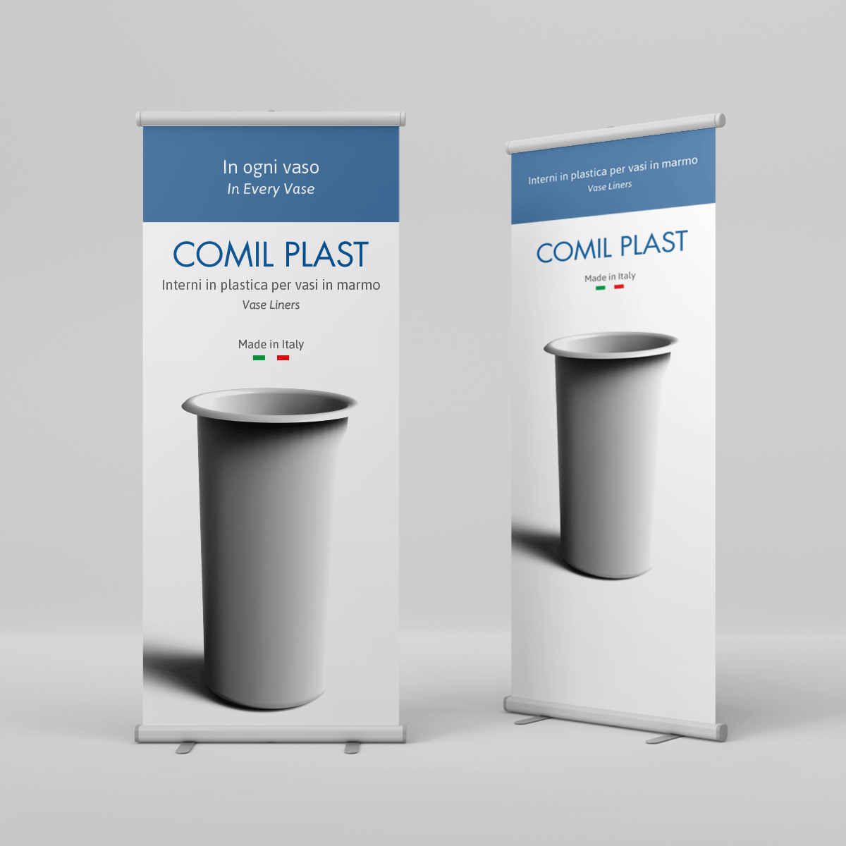 Vaso Cimitero Comil Plast | Portafiori Interno In Plastica Per Vaso Da Cimitero Colore Nero | Diametro 5 Cm, Altezza 10 Cm Portafiori Resistente Intemperie