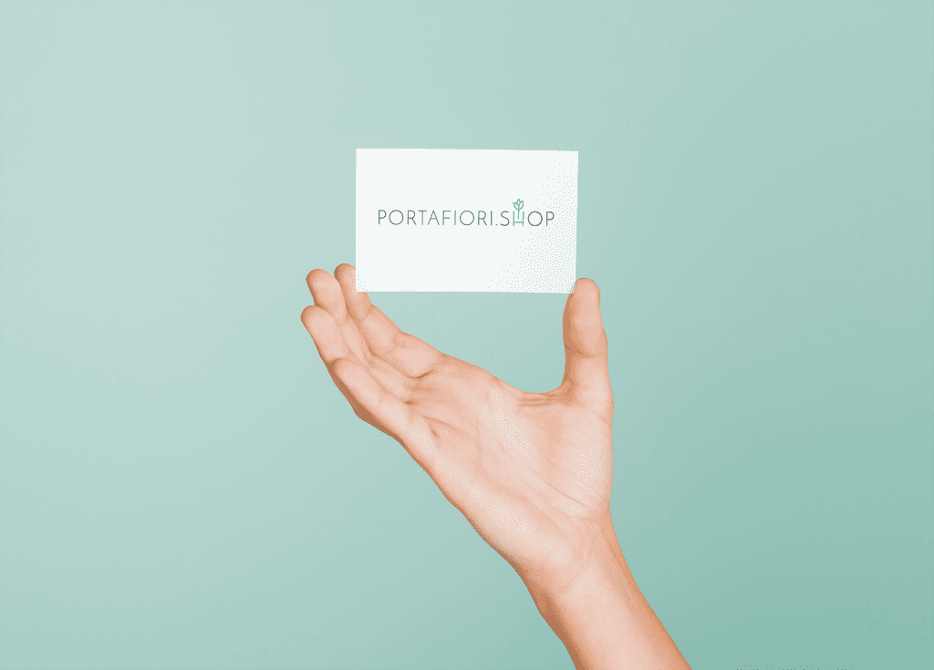 PortafioriShop, Maiolico, studio, sito, web, ecommerce, design, visual, interni, fiorai, fioristi, vasi, plastica, businessCard, bigliettoDaVisita, logo